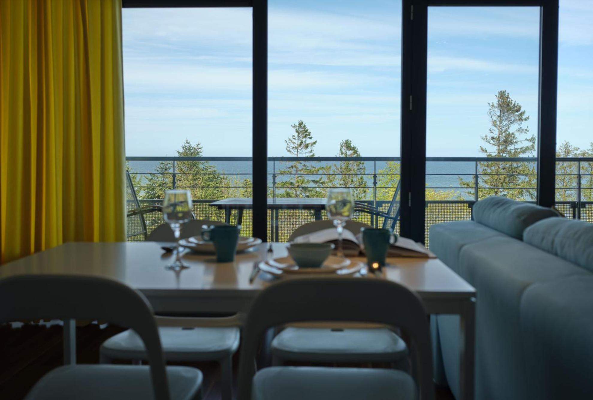 Najpiekniejszy Bezposredni Widok Na Baltyk - Twoj Apartament Sarbinowo Buitenkant foto